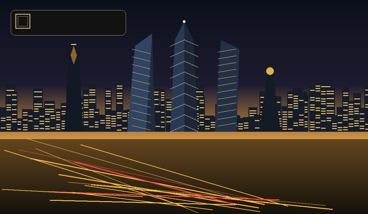 Riyadh KAFD Landmark Skyline